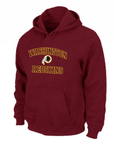 NFL Men's Nike Washington Redskins Heart & Soul Pullover Hoodie - Red